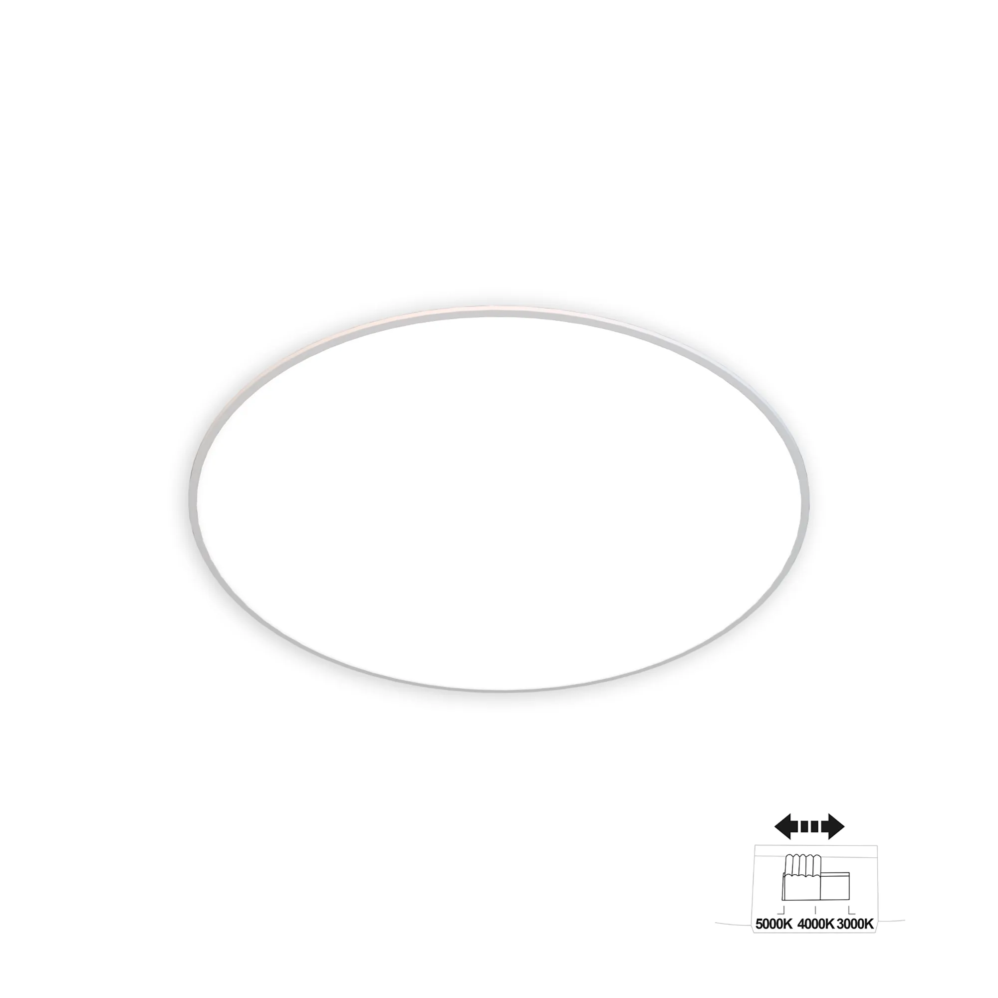 Slim CCT Ceiling Lights Mantra Flush Fittings
